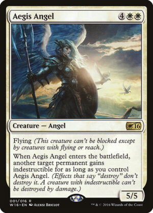 Aegis Angel<br /><span class="collector-number">Collector No. 1</span>