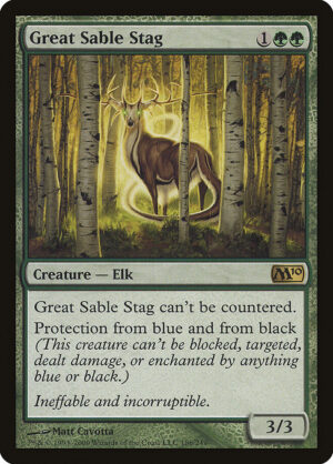 Great Sable Stag<br /><span class="collector-number">Collector No. 186</span>