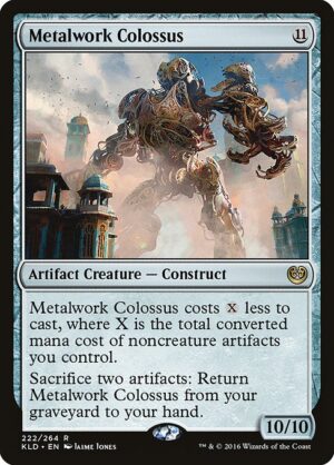 Metalwork Colossus<br /><span class="collector-number">Collector No. 222</span>