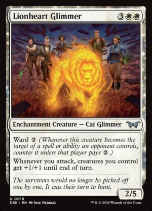 Lionheart Glimmer<br /><span class="collector-number">Collector No. 19</span>