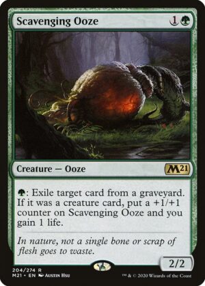 Scavenging Ooze<br /><span class="collector-number">Collector No. 204</span>