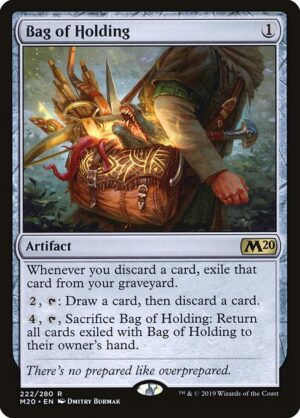 Bag of Holding<br /><span class="collector-number">Collector No. 222</span>