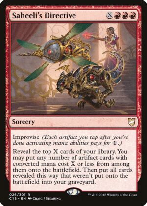 Saheeli's Directive<br /><span class="collector-number">Collector No. 26</span>