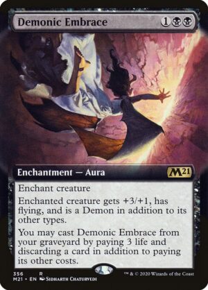 Demonic Embrace<br /><span class="collector-number">Collector No. 356</span>