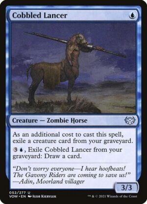 Cobbled Lancer<br /><span class="collector-number">Collector No. 52</span>