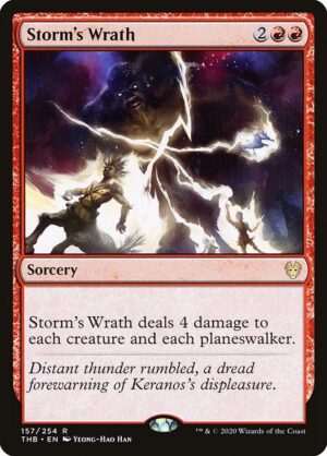 Storm's Wrath<br /><span class="collector-number">Collector No. 157</span>