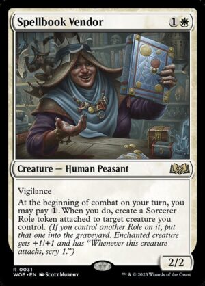 Spellbook Vendor - Foil<br /><span class="collector-number">Collector No. 31</span>