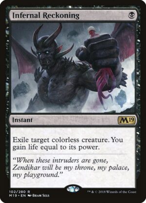 Infernal Reckoning<br /><span class="collector-number">Collector No. 102</span>