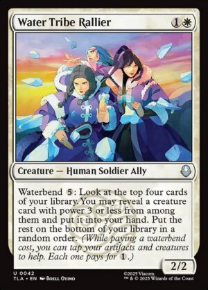 Water Tribe Rallier<br /><span class="collector-number">Collector No. 42</span>