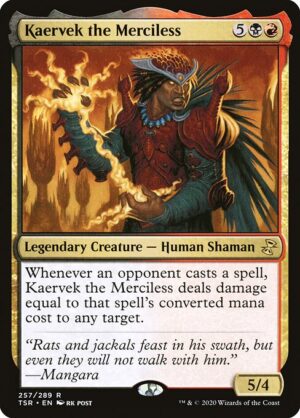 Kaervek the Merciless<br /><span class="collector-number">Collector No. 257</span>