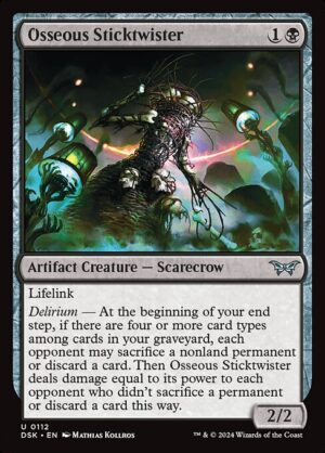 Osseous Sticktwister<br /><span class="collector-number">Collector No. 112</span>