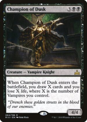 Champion of Dusk<br /><span class="collector-number">Collector No. 64</span>
