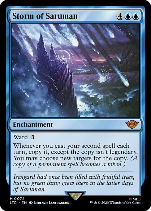 Storm of Saruman<br /><span class="collector-number">Collector No. 72</span>