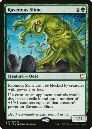 Ravenous Slime<br /><span class="collector-number">Collector No. 34</span>