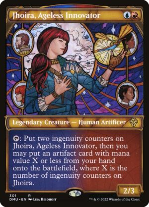 Jhoira, Ageless Innovator - Foil<br /><span class="collector-number">Collector No. 301</span>