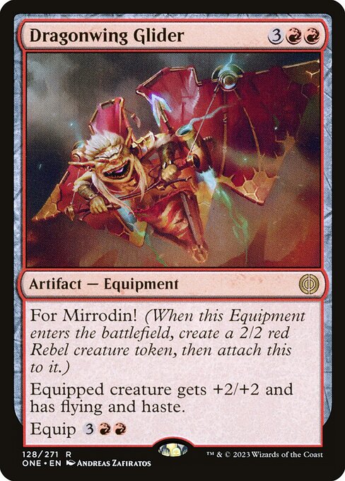 Dragonwing Glider<br /><span class="collector-number">Collector No. 128</span>