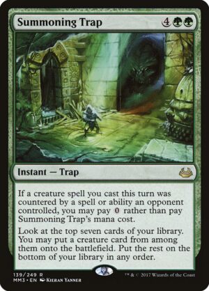 Summoning Trap - Foil<br /><span class="collector-number">Collector No. 139</span>