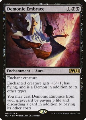 Demonic Embrace<br /><span class="collector-number">Collector No. 95</span>