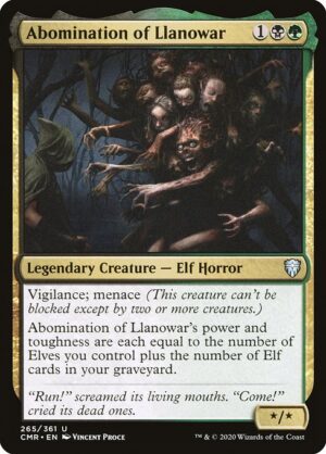 Abomination of Llanowar<br /><span class="collector-number">Collector No. 265</span>