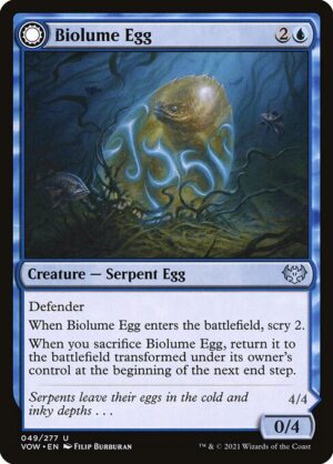Biolume Egg // Biolume Serpent<br /><span class="collector-number">Collector No. 49</span>