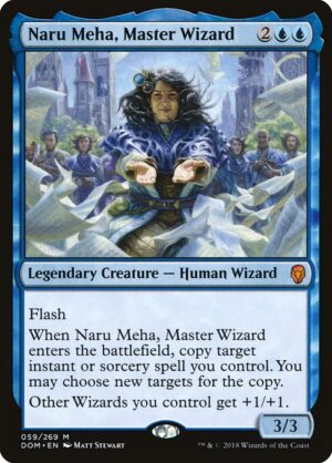 Naru Meha, Master Wizard<br /><span class="collector-number">Collector No. 59</span>