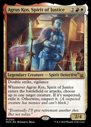 Agrus Kos, Spirit of Justice<br /><span class="collector-number">Collector No. 184</span>