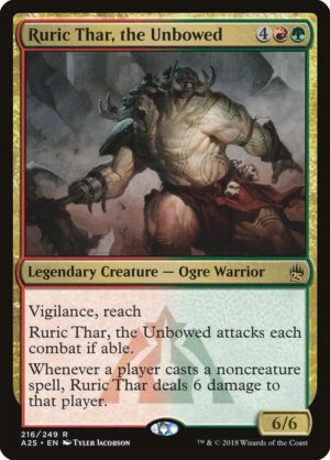 Ruric Thar, the Unbowed<br /><span class="collector-number">Collector No. 216</span>