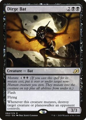 Dirge Bat<br /><span class="collector-number">Collector No. 84</span>