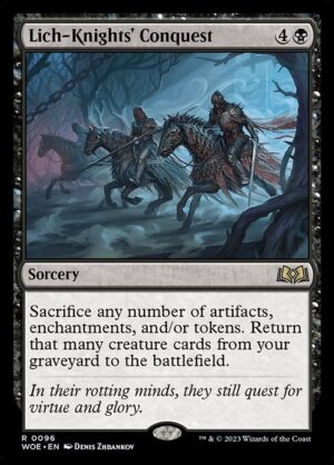 Lich-Knights' Conquest<br /><span class="collector-number">Collector No. 96</span>