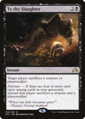 To the Slaughter<br /><span class="collector-number">Collector No. 139</span>