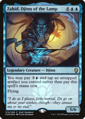 Zahid, Djinn of the Lamp - Foil<br /><span class="collector-number">Collector No. 76</span>