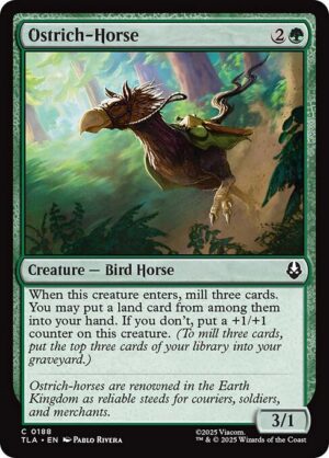 Ostrich-Horse<br /><span class="collector-number">Collector No. 188</span>