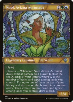 Nael, Avizoa Aeronaut - Foil<br /><span class="collector-number">Collector No. 347</span>