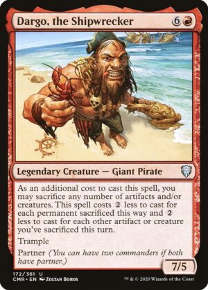 Dargo, the Shipwrecker<br /><span class="collector-number">Collector No. 172</span>