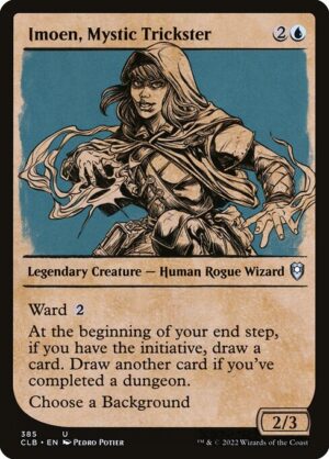 Imoen, Mystic Trickster<br /><span class="collector-number">Collector No. 385</span>
