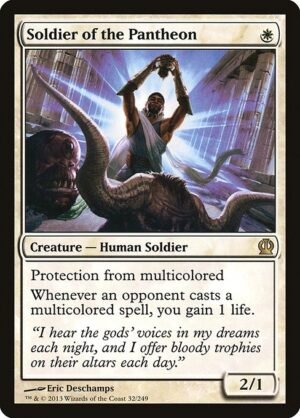 Soldier of the Pantheon - Foil<br /><span class="collector-number">Collector No. 32</span>