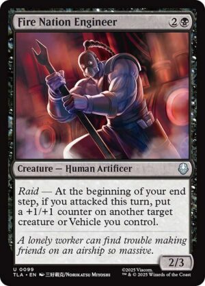 Fire Nation Engineer<br /><span class="collector-number">Collector No. 99</span>