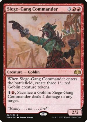 Siege-Gang Commander - Foil<br /><span class="collector-number">Collector No. 136</span>