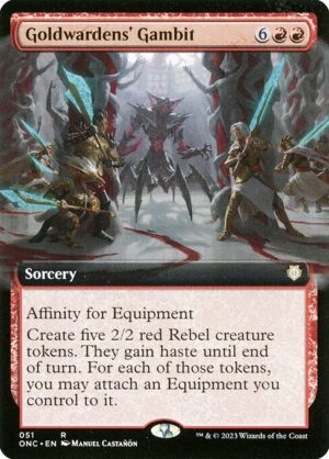 Goldwardens' Gambit<br /><span class="collector-number">Collector No. 51</span>