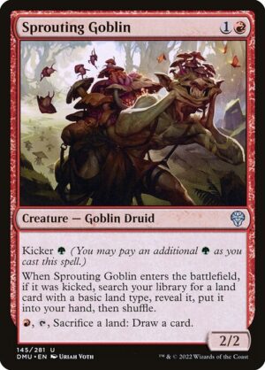 Sprouting Goblin<br /><span class="collector-number">Collector No. 145</span>