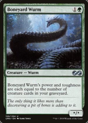 Boneyard Wurm<br /><span class="collector-number">Collector No. 159</span>