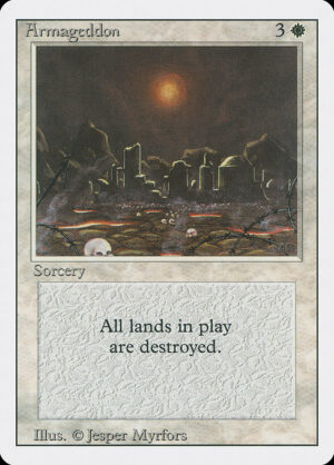 Armageddon<br /><span class="collector-number">Collector No. 2</span>