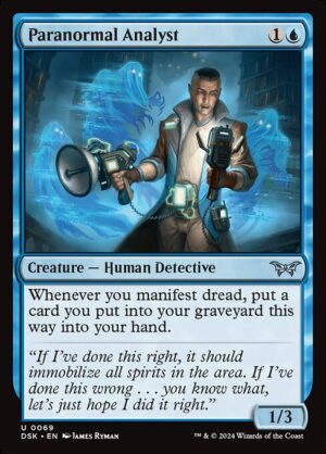 Paranormal Analyst<br /><span class="collector-number">Collector No. 69</span>