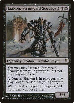 Haakon, Stromgald Scourge<br /><span class="collector-number">Collector No. CSP-61</span>