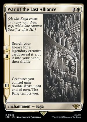 War of the Last Alliance<br /><span class="collector-number">Collector No. 36</span>