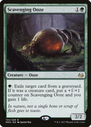 Scavenging Ooze<br /><span class="collector-number">Collector No. 134</span>