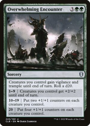 Overwhelming Encounter<br /><span class="collector-number">Collector No. 245</span>