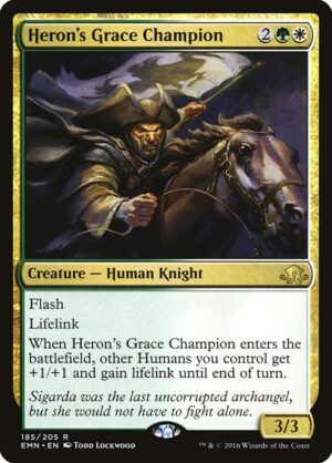 Heron's Grace Champion<br /><span class="collector-number">Collector No. 185</span>