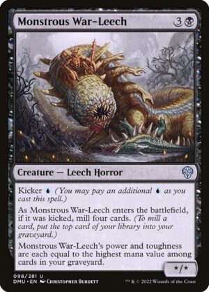 Monstrous War-Leech<br /><span class="collector-number">Collector No. 98</span>