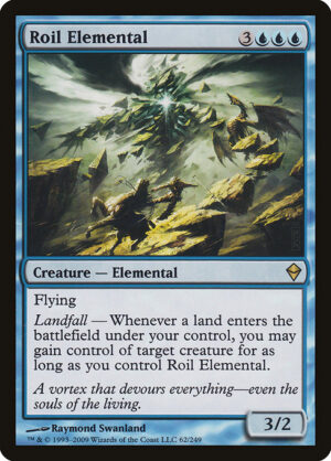 Roil Elemental<br /><span class="collector-number">Collector No. 62</span>